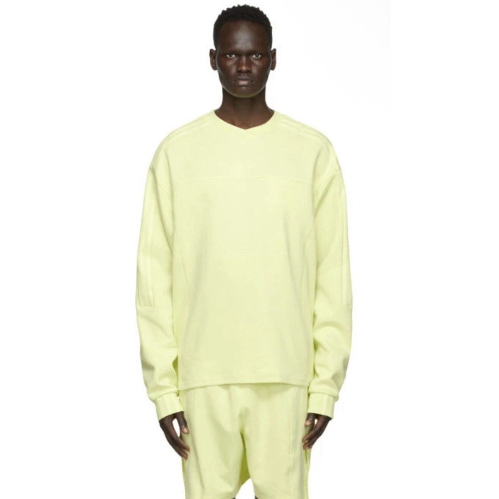 Adidas x Ivy Park‎ 4ALL Unisex Crew Sweatshirt Yellow H25162 Size M